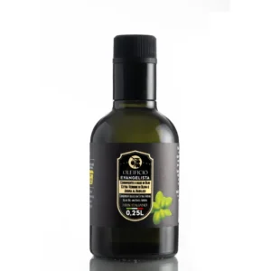 Olio extravergine di oliva aromatizzato al basilico 250 ml
