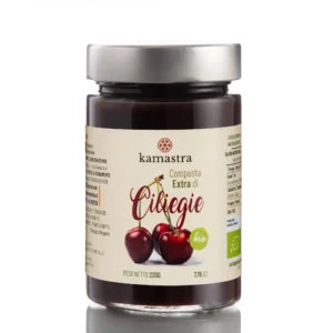 Composta extra di ciliegie Bio 220 gr.