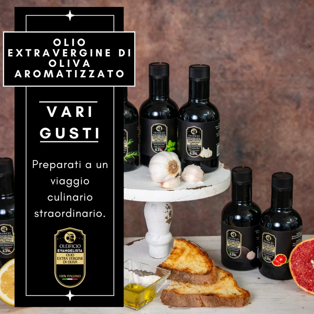 Scopri di più sull'articolo Scopri la Nostra Gamma di Oli Extravergine di Oliva Aromatizzati