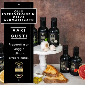 Scopri di più sull'articolo Scopri la Nostra Gamma di Oli Extravergine di Oliva Aromatizzati
