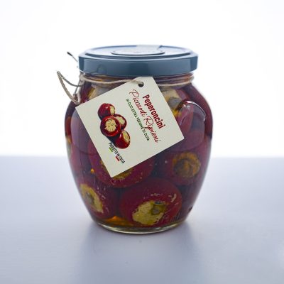 peperoncini ripieni sott'olio linea kamastra